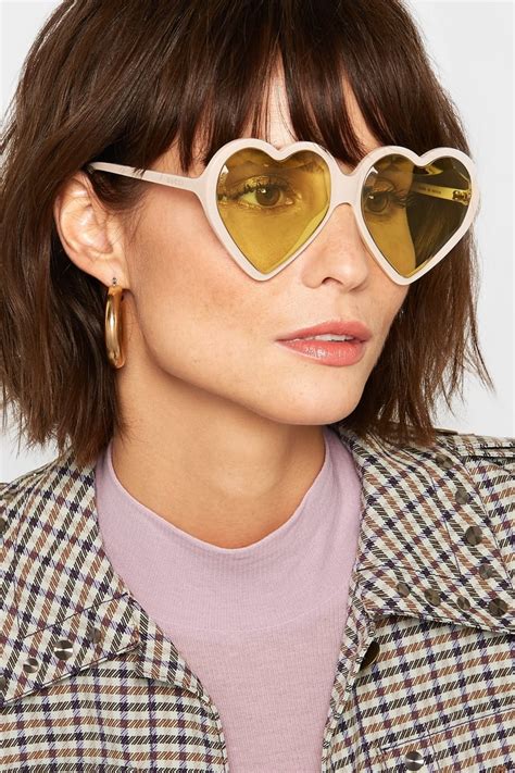 gucci sunglasses heart shape